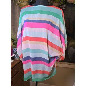 NWT Joules Rosanna Rainbow Cover-Up O/S